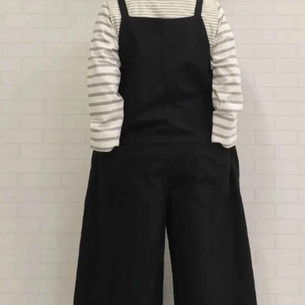 Sarahwear Cotton Jumpsuit  (Black/ One Size Reg) - Picture 3 of 7